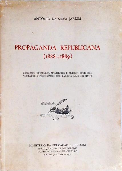 Propaganda Republicana 1888-1889