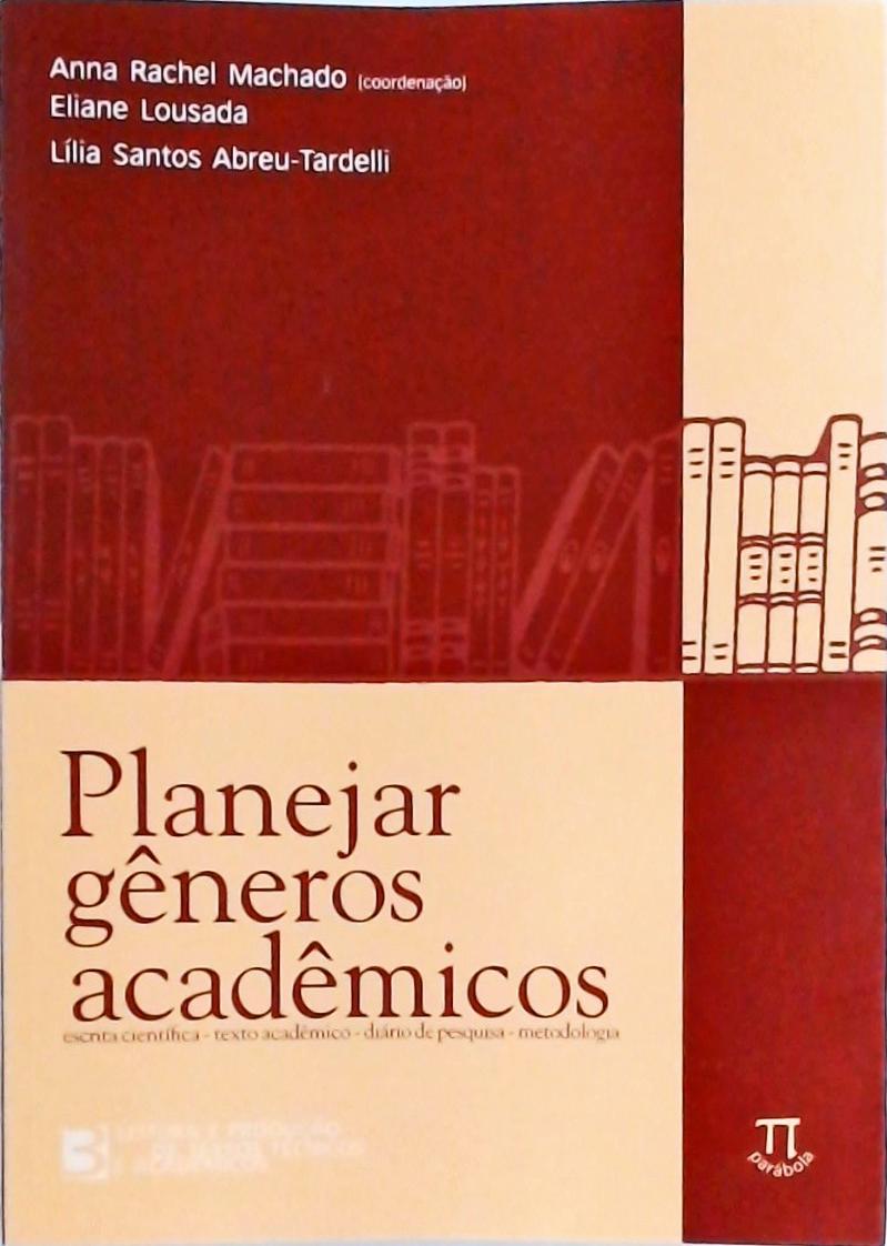 Planejar Gêneros Acadêmicos