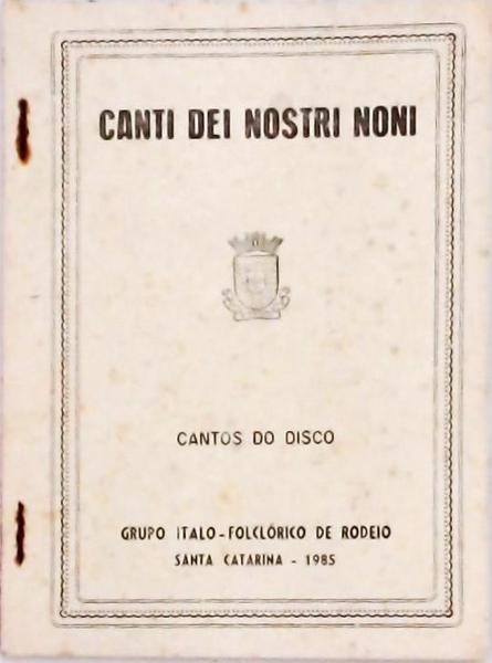 Canti Dei Nostri Noni