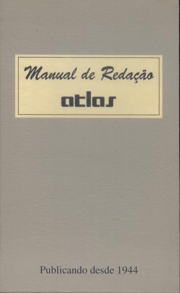 Manual De Redação Atlas (1996)
