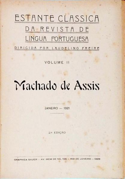 Estante Classica Da Revista De Lingua Portuguesa - Machado De Assis Vol 2