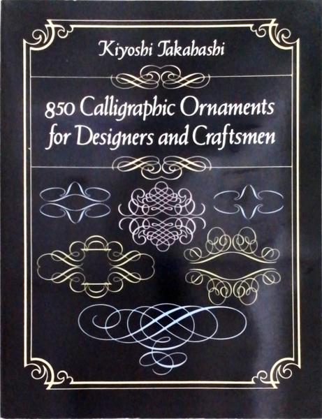 850 Calligraphic Ornaments For Designers And Craftsmen