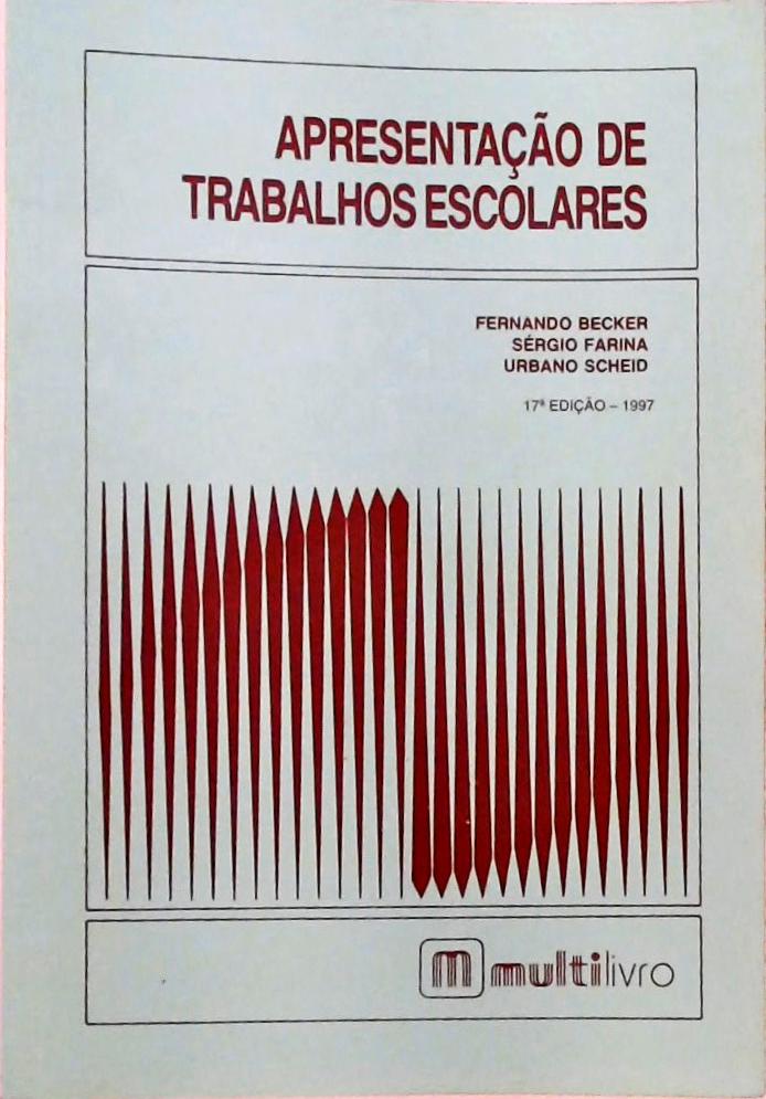 Apresentação de Trabalhos Escolares