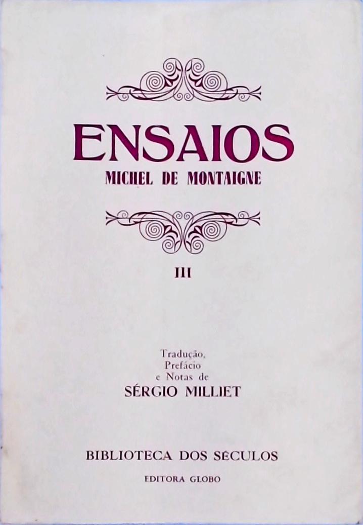 Ensaios - Livro III