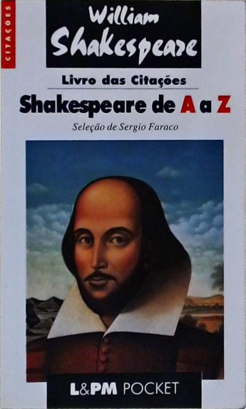 Livro das Citações, Shakespeare de A a Z