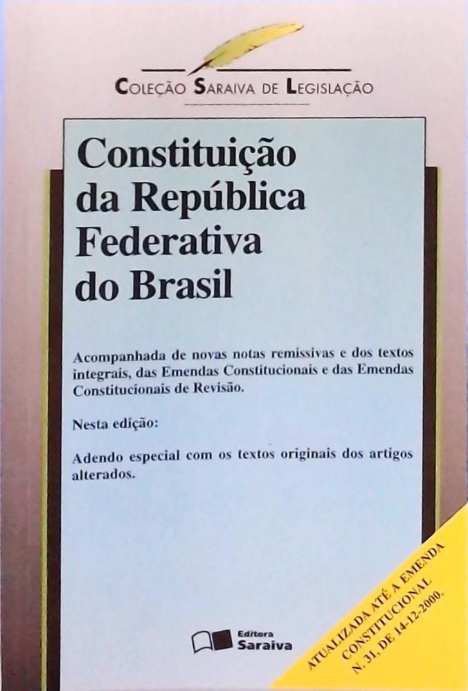 Constituição Da República Federativa Do Brasil (2001)