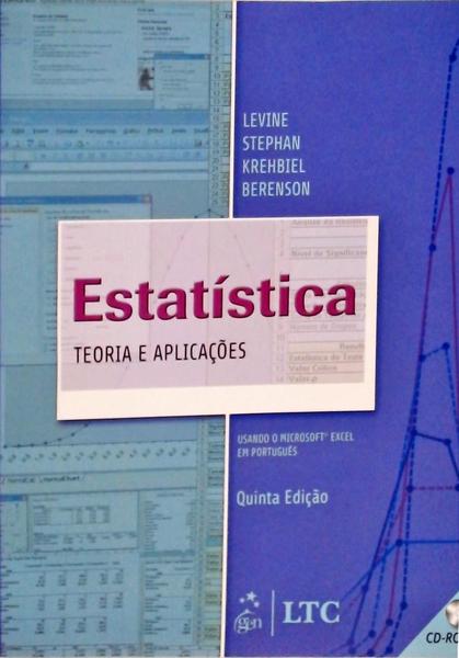 Estatística - Teoria E Aplicações - Inclui Cd/Dvd