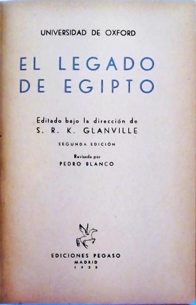 El Legado De Egipto