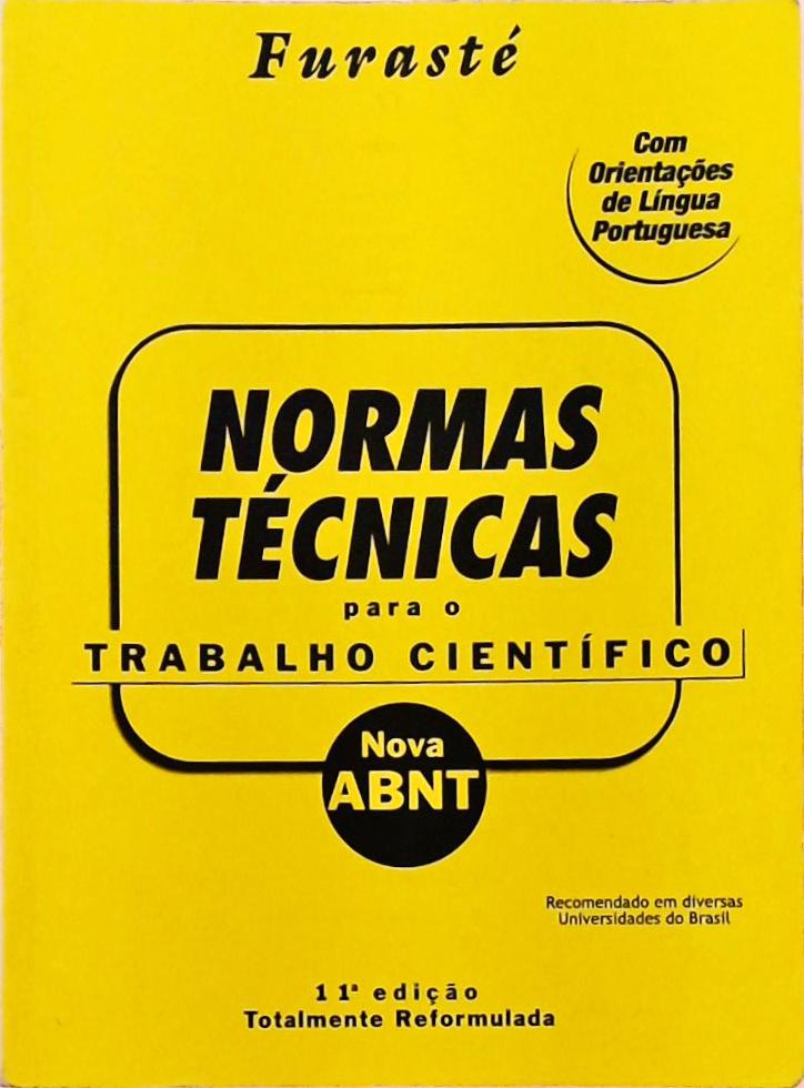 Normas Técnicas Para O Trabalho Científico (2002)