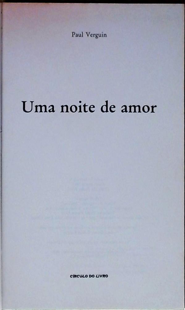 Uma Noite de Amor