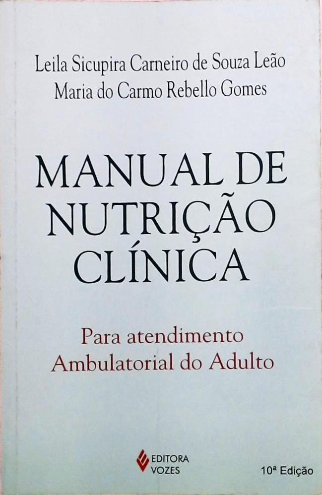 Manual De Nutrição Clínica