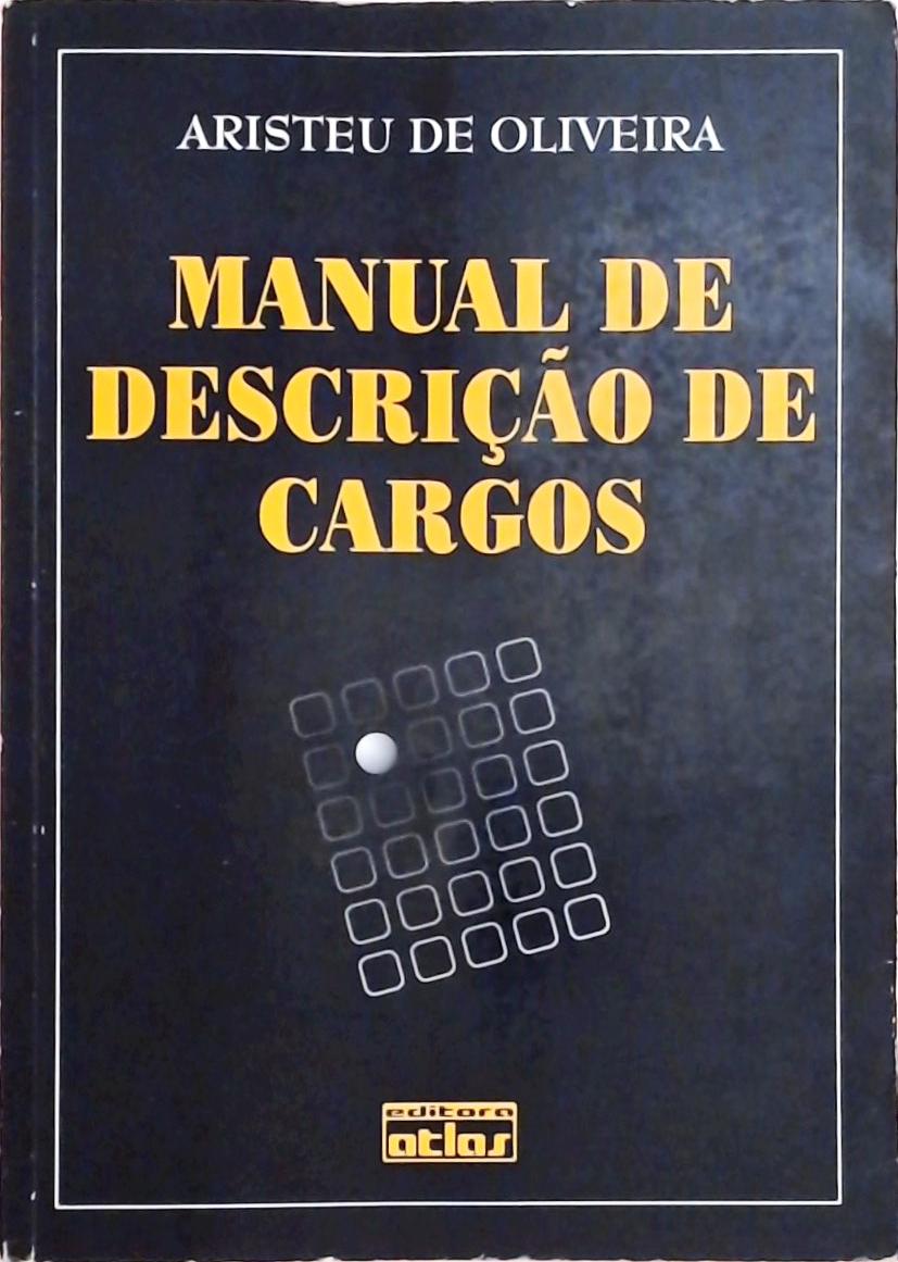 Manual De Descrição De Cargos