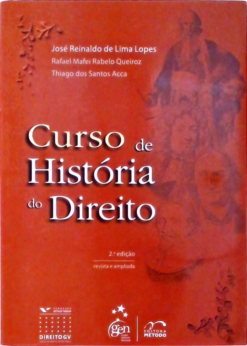 Curso De História Do Direito (2009)