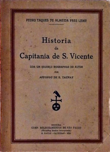 Historia Da Capitania De S. Vicente