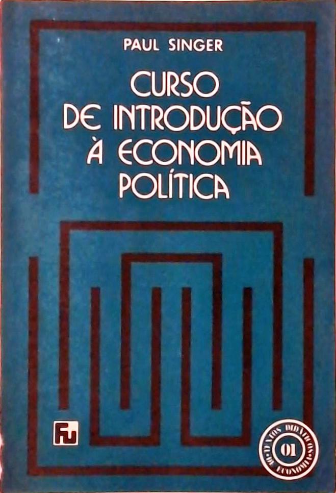 Curso de Introdução a Economia Política