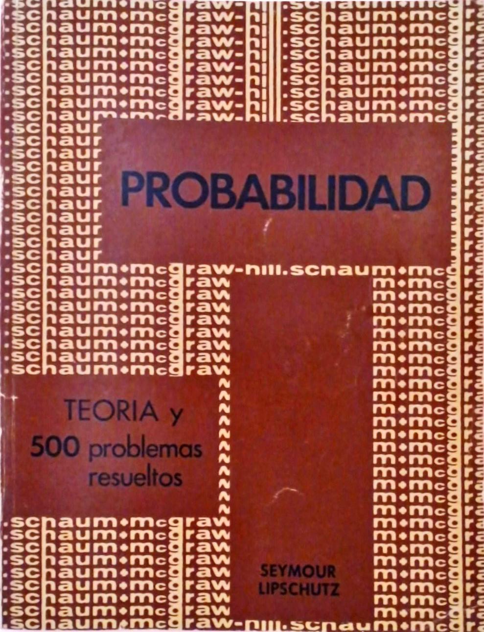 Teoria y Problemas de Probabilidad