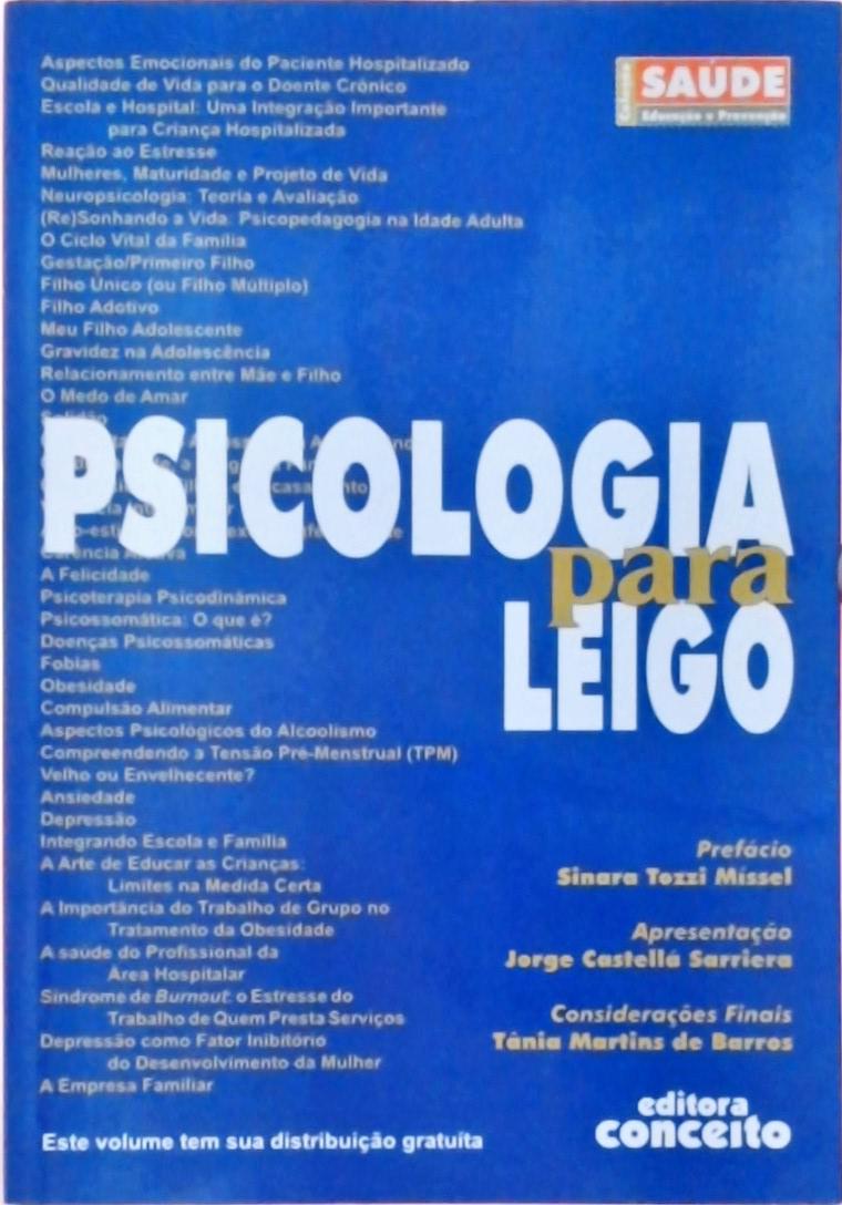 Psicologia Para Leigo