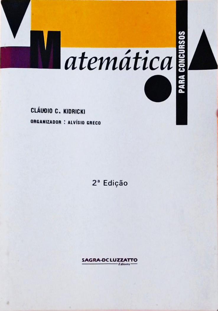 Matemática Para Concursos (1998)