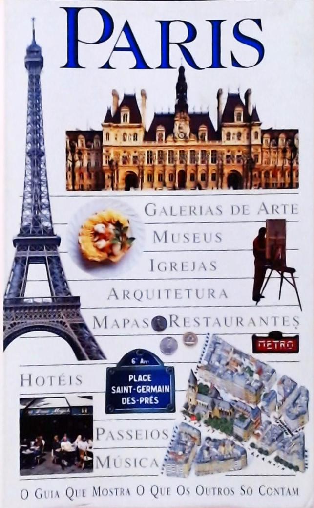 Guia Visual Folha De S. Paulo - Paris (1995)