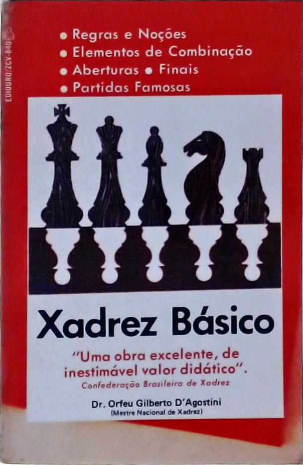 Xadrez Básico – Dr. Orfeu Gilberto D´Agostini - ÍNDICE EXPLICATIVO