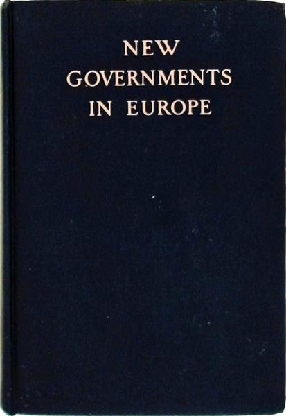 New Governments In Europe