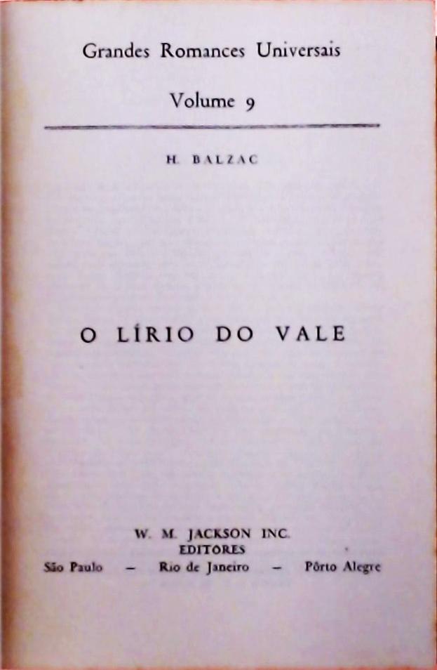 O Lírio do Vale