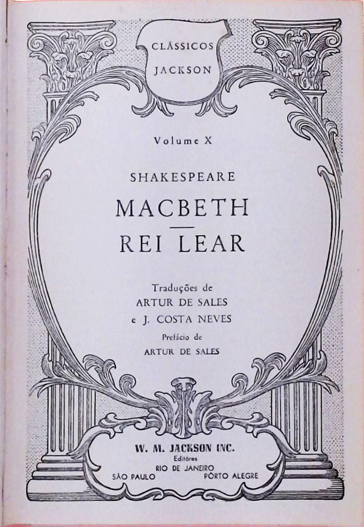 Macbeth e Rei Lear