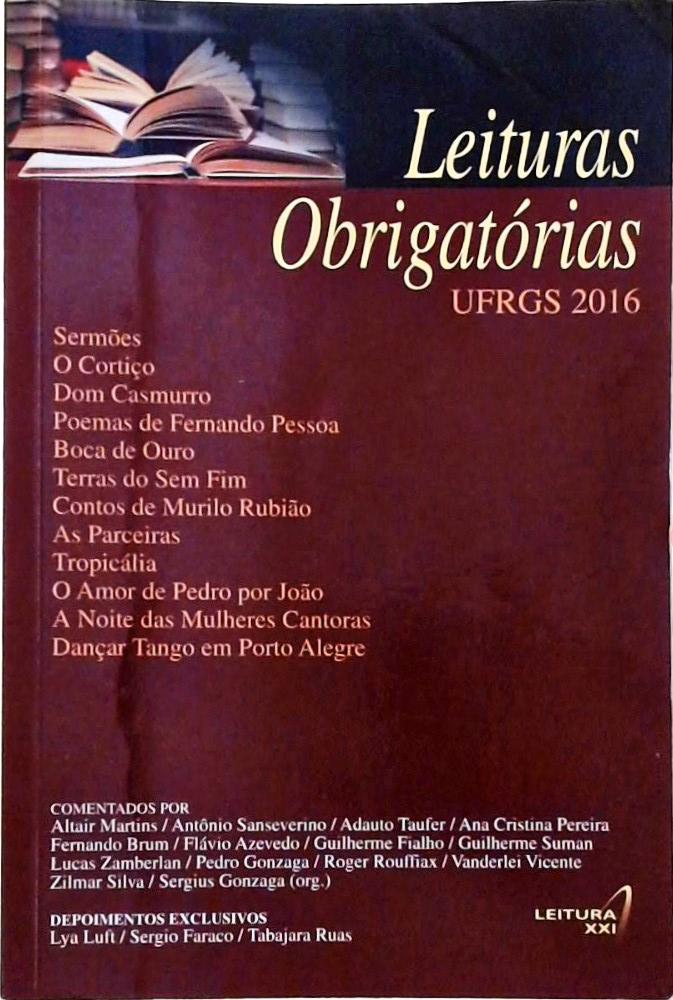 Leituras Obrigatórias UFRGS 2016