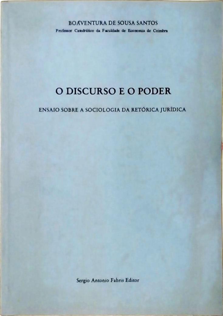 O Discurso e o Poder