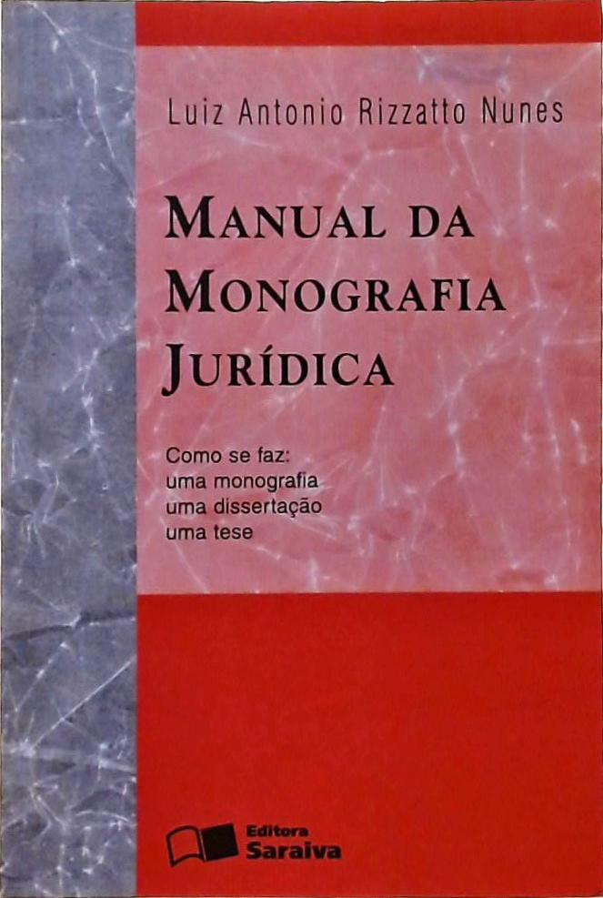 Manual Da Monografia Jurídica (1997)