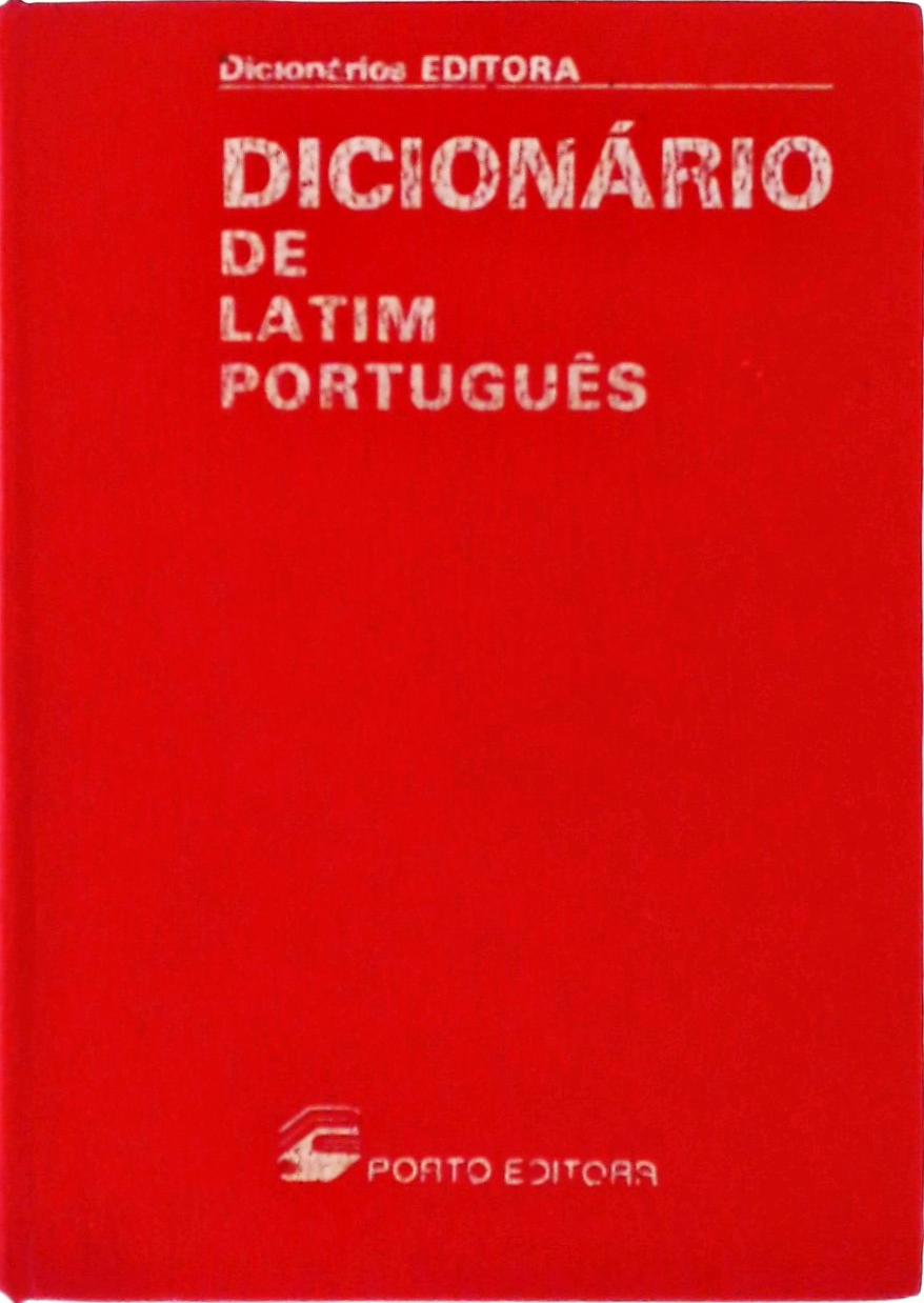 Dicionário De Português-latim