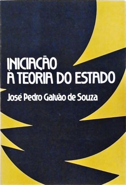 Iniciação À Teoria Do Estado