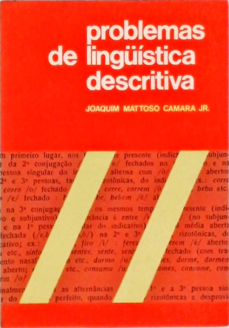 Problemas de Linguística Descritiva