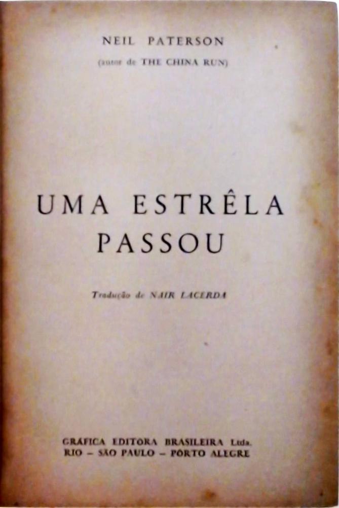 Uma Estrela Passou