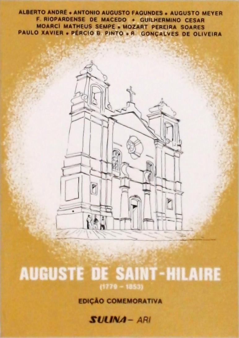Auguste de Saint-hilaire 1779-1853