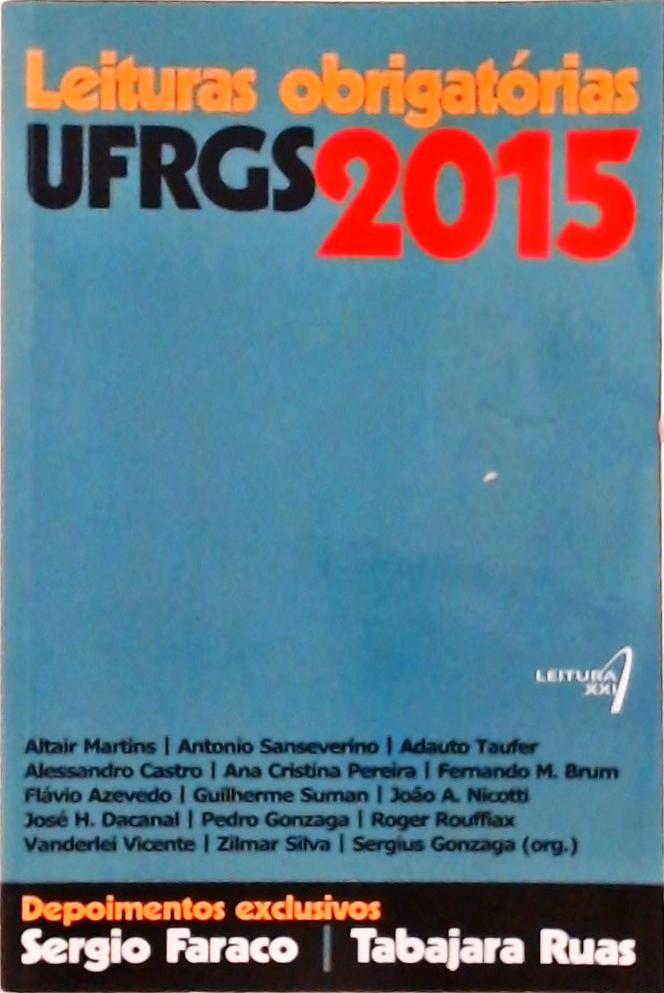 Leituras Obrigatórias Ufrgs 2015