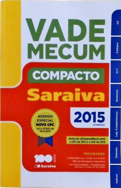 Vade Mecum Compacto Saraiva 2015