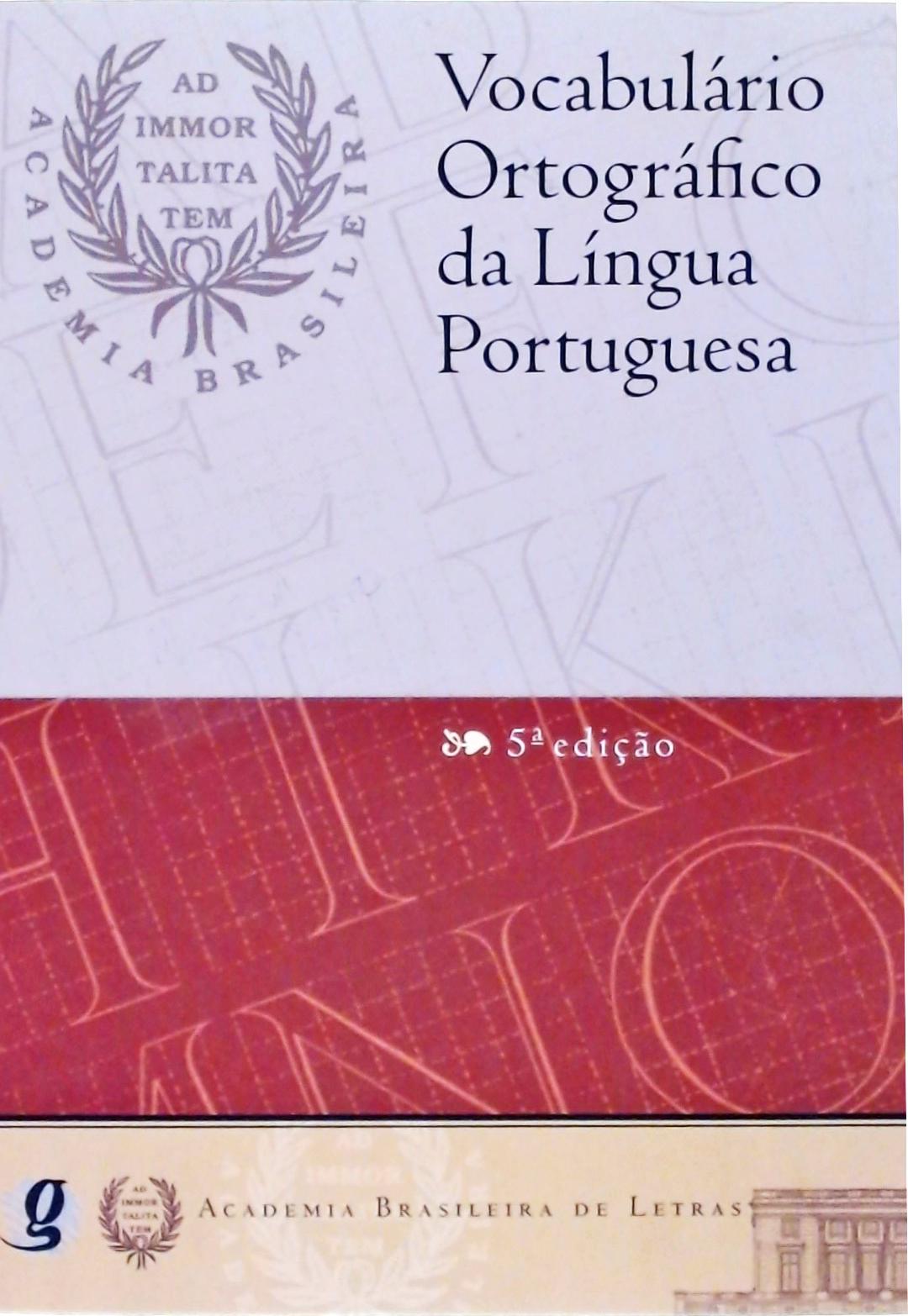 Vocabulário Ortográfico Da Língua Portuguesa