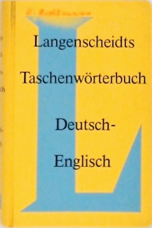 Langenscheidts Taschenworterbuch Deutsch-Englisch