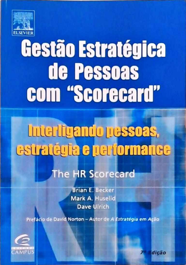 Gestão Estratégica De Pessoas Com Scorecard