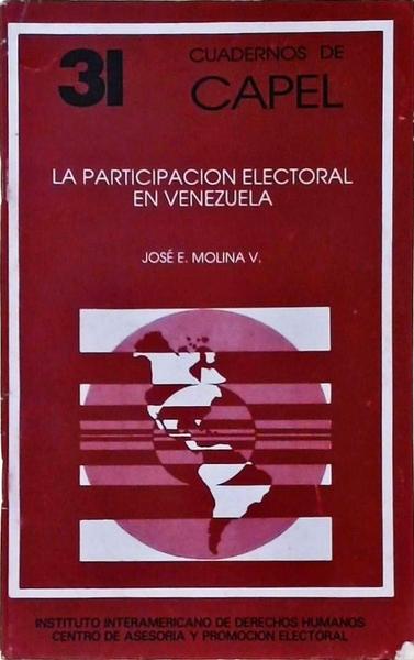 La Participación Electoral En Venezuela