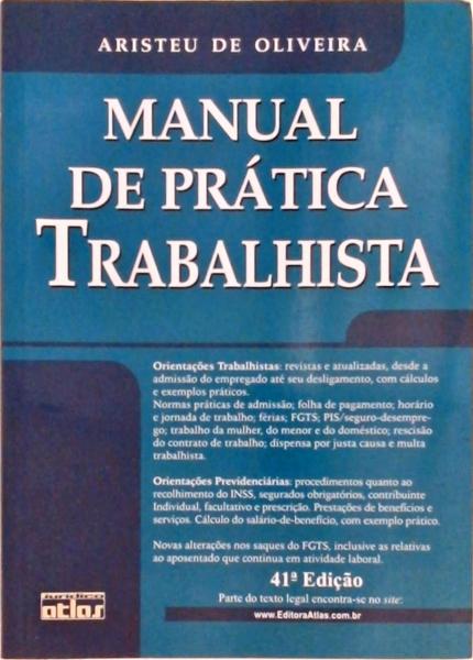 Manual De Prática Trabalhista