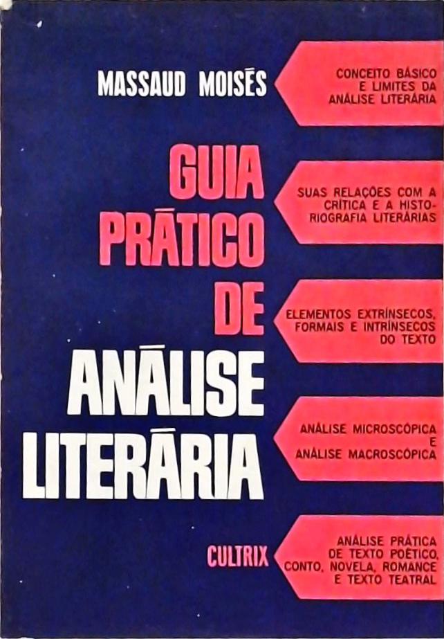 Guia Prático De Análise Literária