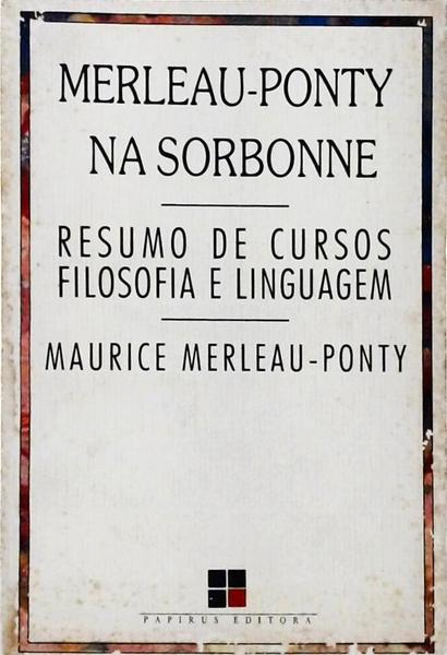 Merleau-Ponty Na Sorbonne
