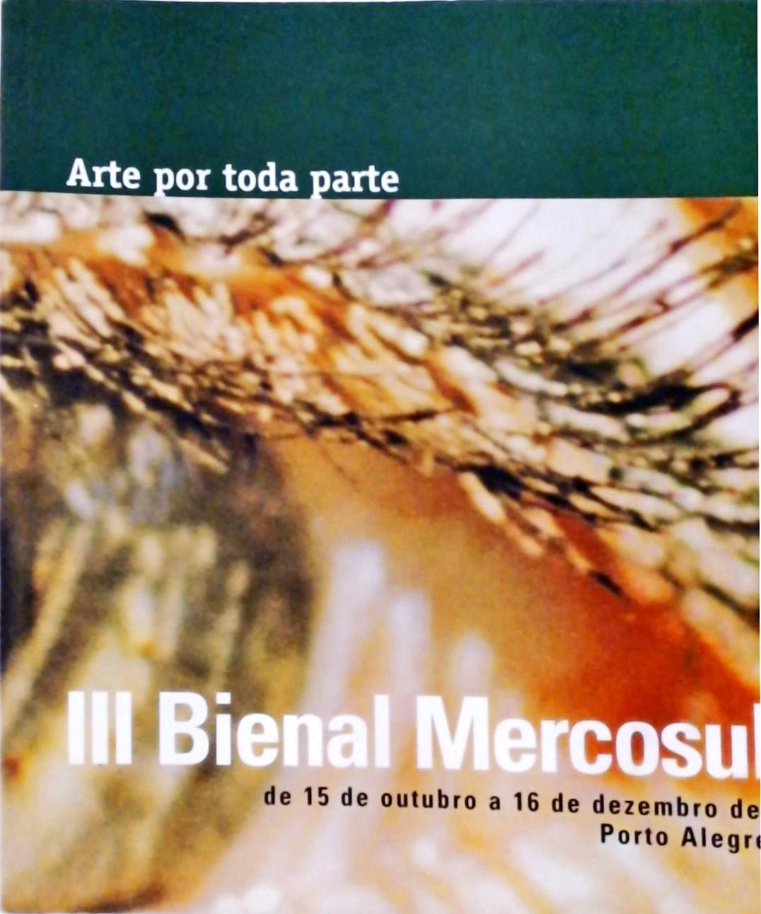III Bienal Mercosul Porto Alegre - Arte por toda parte