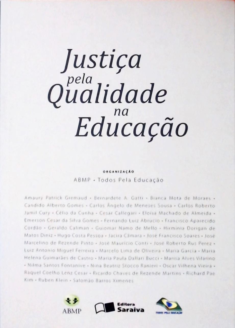 Justiça Pela Qualidade Na Educação