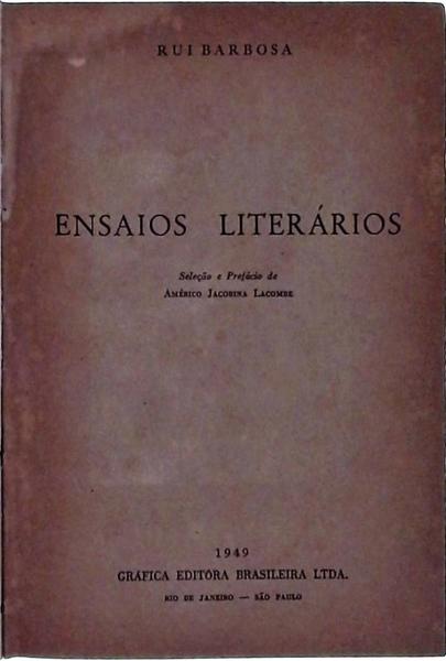 Ensaios Literários