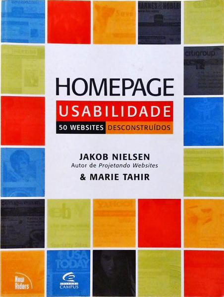 Homepage - Usabilidade