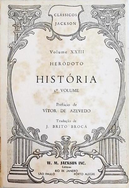 História De Heródoto 2 Vols