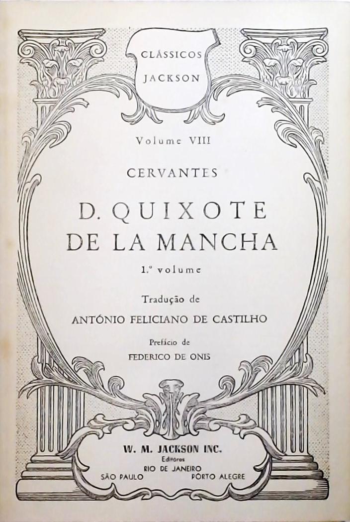 Dom Quixote de la Mancha (Em 2 vols.)